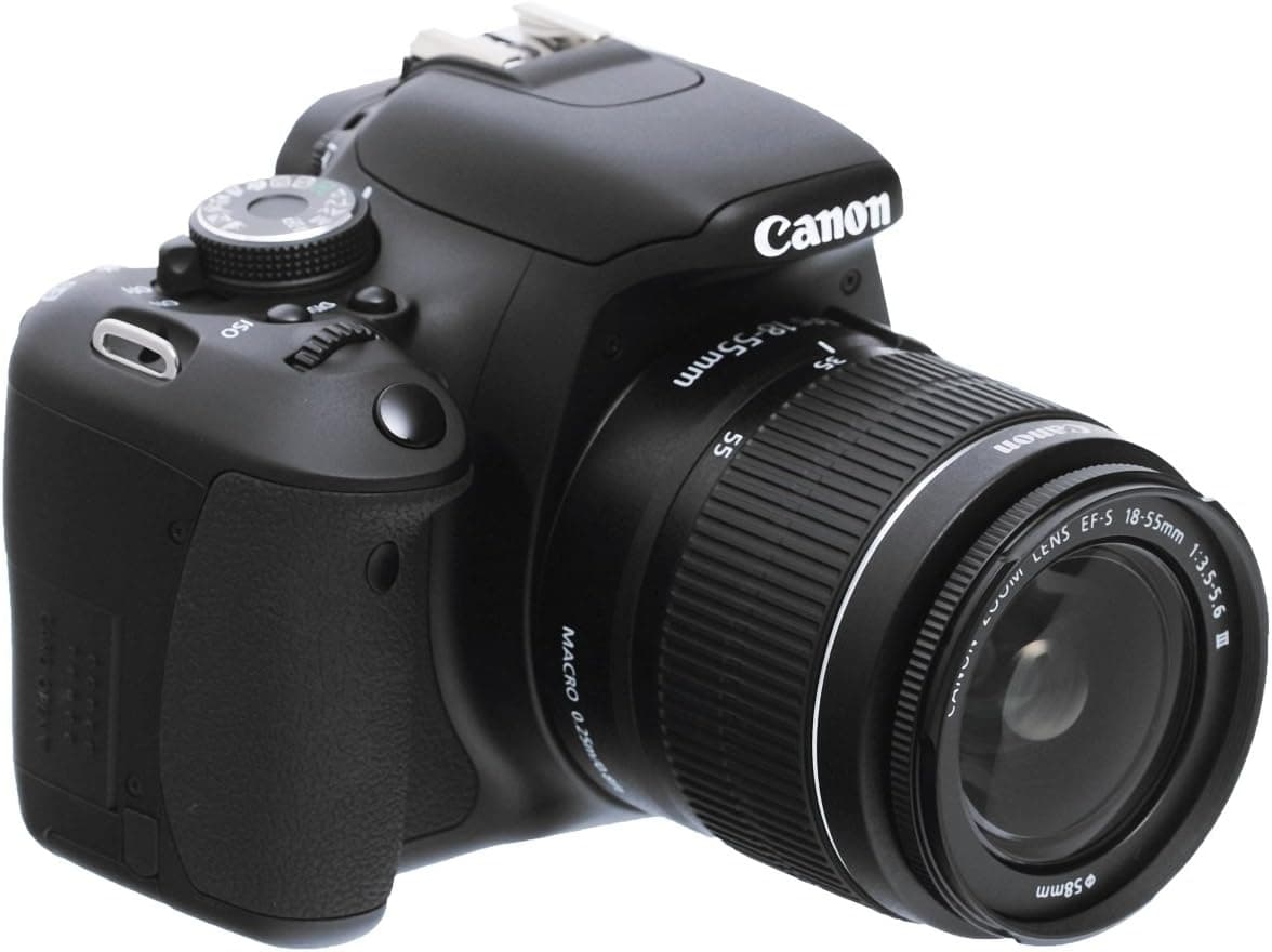 Canon Appareil photo numérique SLR Canon EOS 600D (18 mégapixels, 7,6 cm, écran pivotant, Full HD)