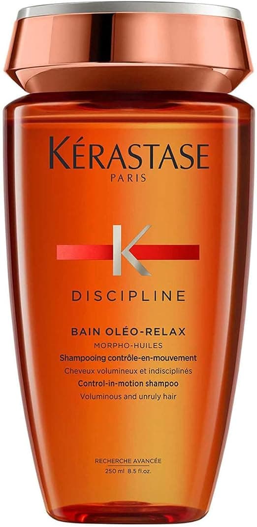 Kérastase, Discipline, Nourishing & Anti-Frizz Shampoo, For Unruly Hair, Voluminous & Dry, Bain Oléo-Relax, 250 ml - Image 1