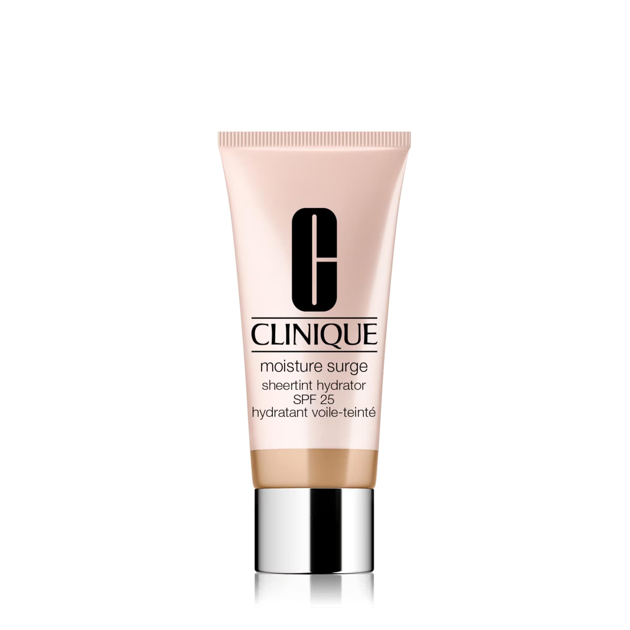 Clinique Moisture Surge Soin Hydratant Voile Teinté SPF 25 | Fluide Teinté Hydratant Large spectre SPF 25 | Couvrance légère, Fini naturel, sans corps gras 40 ml - Image 8