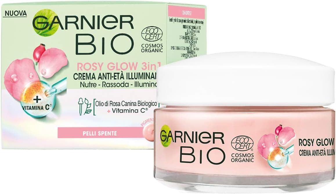 Garnier Bio Rosy Glow 3in1 Crema Anti-et? Illuminante 50ml