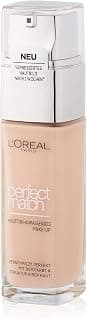 L'Oréal Paris Liquid Foundation with Hyaluron and Aloe Vera - Perfect Makeup - N°0.5.R/0.5.C - Porcelain Rose - 30 ml