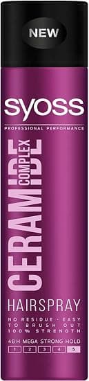 Syoss Ceramide Complex Mega Strong Hair Spray 300ml - Image 1