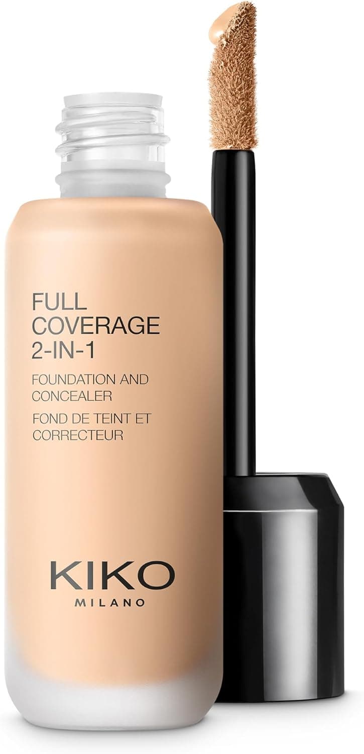 KIKO Milano Full Coverage 2-In-1 Foundation & Concealer 39 N10, Fond De Teint/Correcteur 2 En 1 À Couvrance Élevée - Image 1