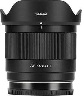 VILTROX AF 9mm F2.8 Objectif APS-C Autofocus Ultra Grand Angle à focale Fixe (pour Sony E)