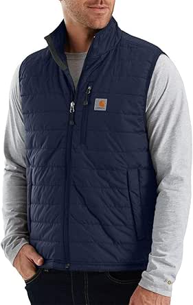 Carhartt Rain Defender Relaxed Fit Lightweight Insulated Jacket COAT Men, Blue, XXL, Blue, xxl