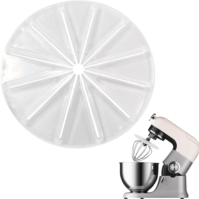 Mixer Splash Guard for KitchenAid, Mixer Head Splash Guard, 5.5 Inch Mixer Blender Blender, Whisk Wiper Scraper for 6 Wire Whisk, Mixing Accessory