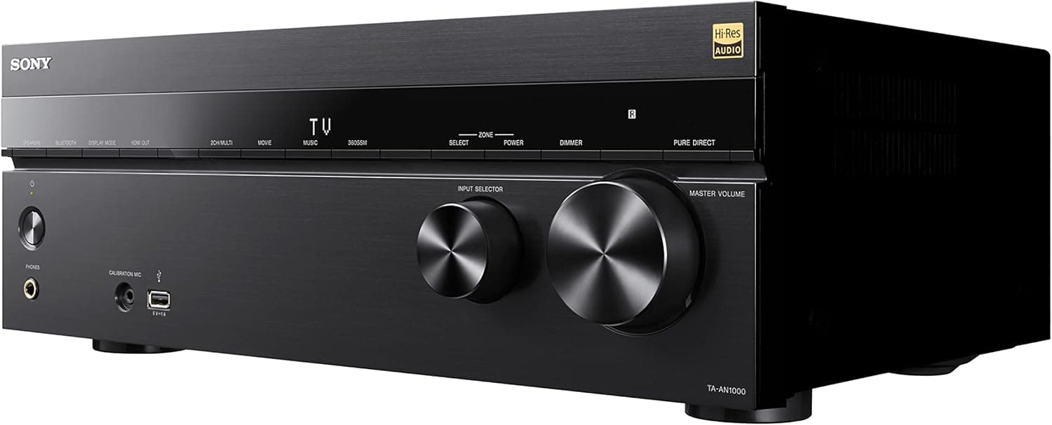 Sony TA-AN1000 | 8K AV Amplifier - 7.2 Channel with 360 Spatial Sound Mapping