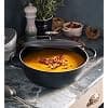 Le Creuset Signature Enamelled Cast Iron Stock Pot with Lid, 26 cm, Round, 4 L, 4.25 kg, Matte Black, 21114260000430 - Image 3