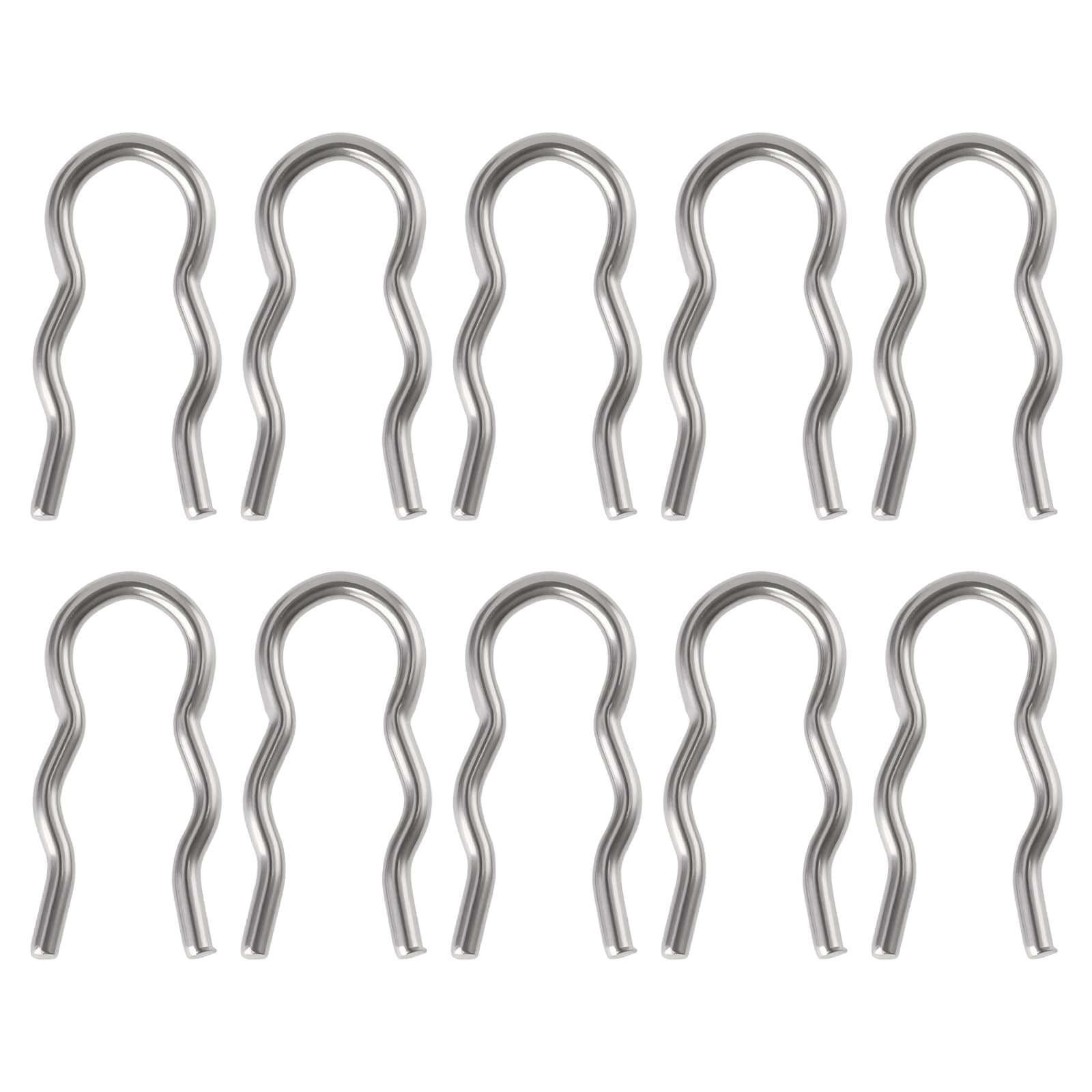 eMagTech Lot de 10 Colliers de Serrage pour Machine à Café (58625) Compatible avec JURA Machines à Café Entièrement Automatiques - Image 1