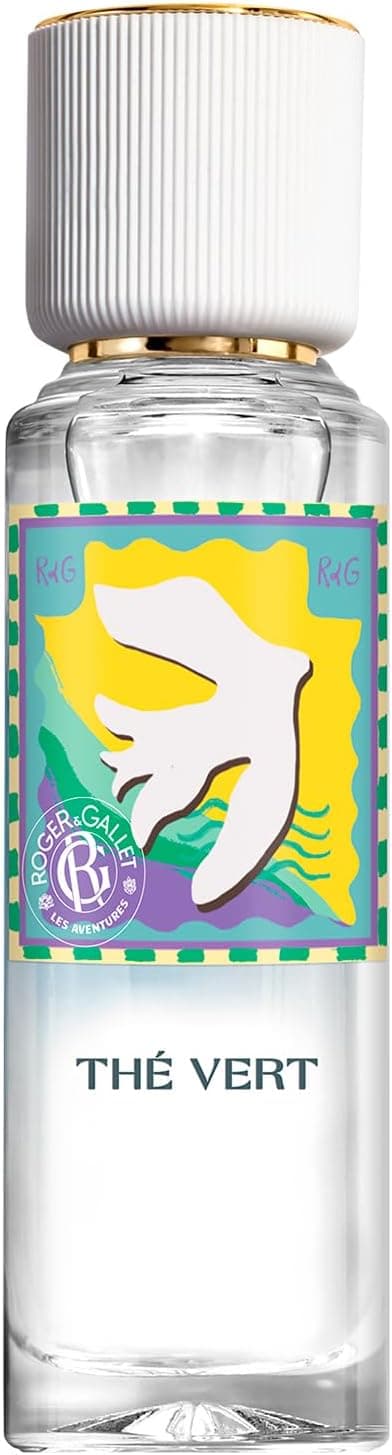 Roger&Gallet - Bienfaisante Eau Parfumante Green Tea 30 ml – Refreshing Fragrance with Green Tea, Calabrian Lemon and Guaiac Wood – Aerial and Woody Fragrance – Inspired by the Quietness of the