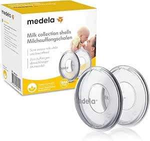 Medela Medela Silicone Breast Milk Collection Cups, BPA Free, Soft and Flexible Design for Maximum Comfort, Pack of 2