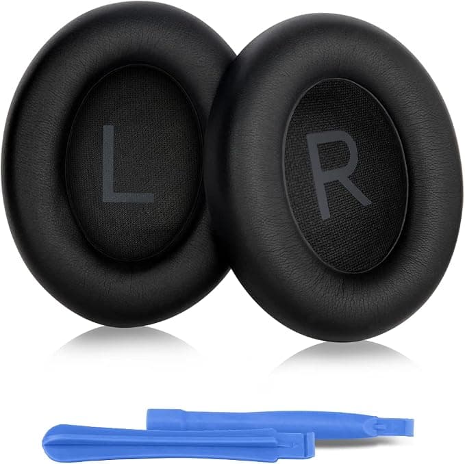 ELZO Replacement Replacement for Bose 700 (NC700), Soft Synthetic Leather Replacement Earpads, Noise Foam, Increased Thickness, Durable (Black) - Image 1