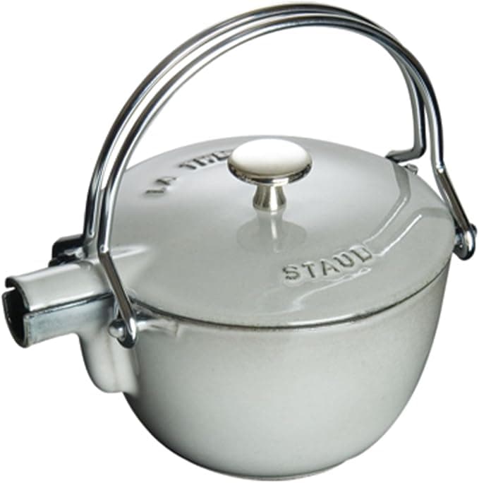 STAUB Cast Iron Teapot, Ø 21 cm, 1.15 L, Graphite Grey - Image 1
