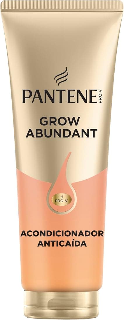 Pantene Grow Abundant Anti-Hair Loss Conditioner 250ml for Fine and Weak Hair Makes Hair 5X Stronger and Increases Strength with 1500mg Pro-Vitamins and - Image 1