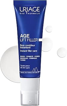 Uriage Age Lift Instant Filler Care - Retinol & Hyaluronic Acid - Filler Effect, Blur - Pore Tightening - Perfect Makeup Base - Fragrance Free - Suitable for Sensitive Skin - 30 ml - Image 1
