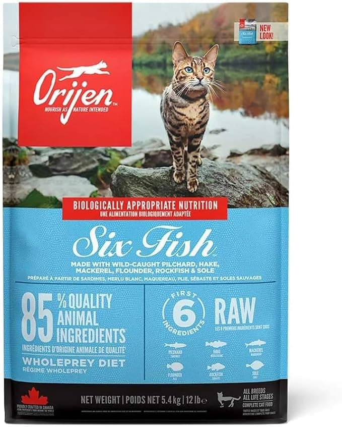 Orijen Food Taste: Six Fish - for Cats and Kittens 1.8 kg - Image 1