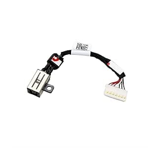 ZAHARA ZAHARA Replacement DC Power Jack Charging Socket for Dell XPS 15 7590 P56F003, XPS 15 9550 9560 9570 Precision 15 5510 5520 064TM0 64TM0 DC30100X300 DC30100X200 P200 56F00 1 x P56F002