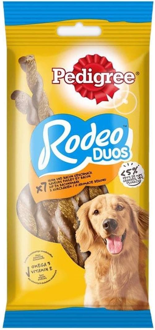 Mars Dog Pedigree Snack Rodeo mit Huhn & Bacon 7 St./123g (Menge: 10 I Bestelleinheit) - Image 1