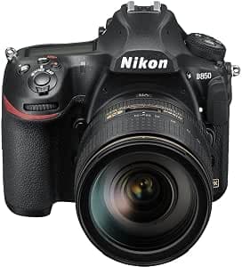 Nikon D850 + AF-S 24-120 mm 1:4G ED VR SLR Camera Kit 45.7 MP CMOS 8256 x 5504 pixels Black - Digital Cameras (45.7 MP, 8256 x 5504 pixels, CMOS, 5x, 4K Ultra HD, Black)