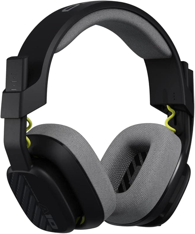Nintendo ASTRO A10 Gaming Headset Gen 2 Wired Over-Ear Gaming Headset, Unidirectional Microphone with Mute Function, for Xbox Series X|S, Xbox One, Nintendo Switch, PC - Black