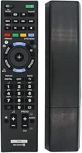 New Replacement Universal Sony Bravia TV Remote Control for Sony Remote Control RM-ED047 RM-YD103 RM-ED050 RM-ED061 RM-ED053 RM-ED036 RM-ED022, No Adjustment Required