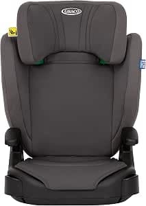Graco Junior Maxi i-Size R129 Height Adjustable Armrests and Headrest, Lightweight with Drink Holder, 3.5-12 Years (100-150 cm), Height Adjustable Armrests and Headrest, Lightweight, with Drink