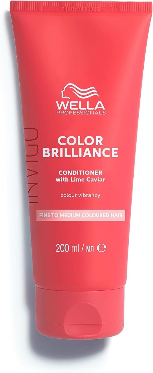 Wella Professionals Après-Shampoing Invigo Color Brilliance - Améliore la brillance et la douceur des cheveux, Protége la couleur, Soin pour cheveux colorés fins à normaux - Image 1