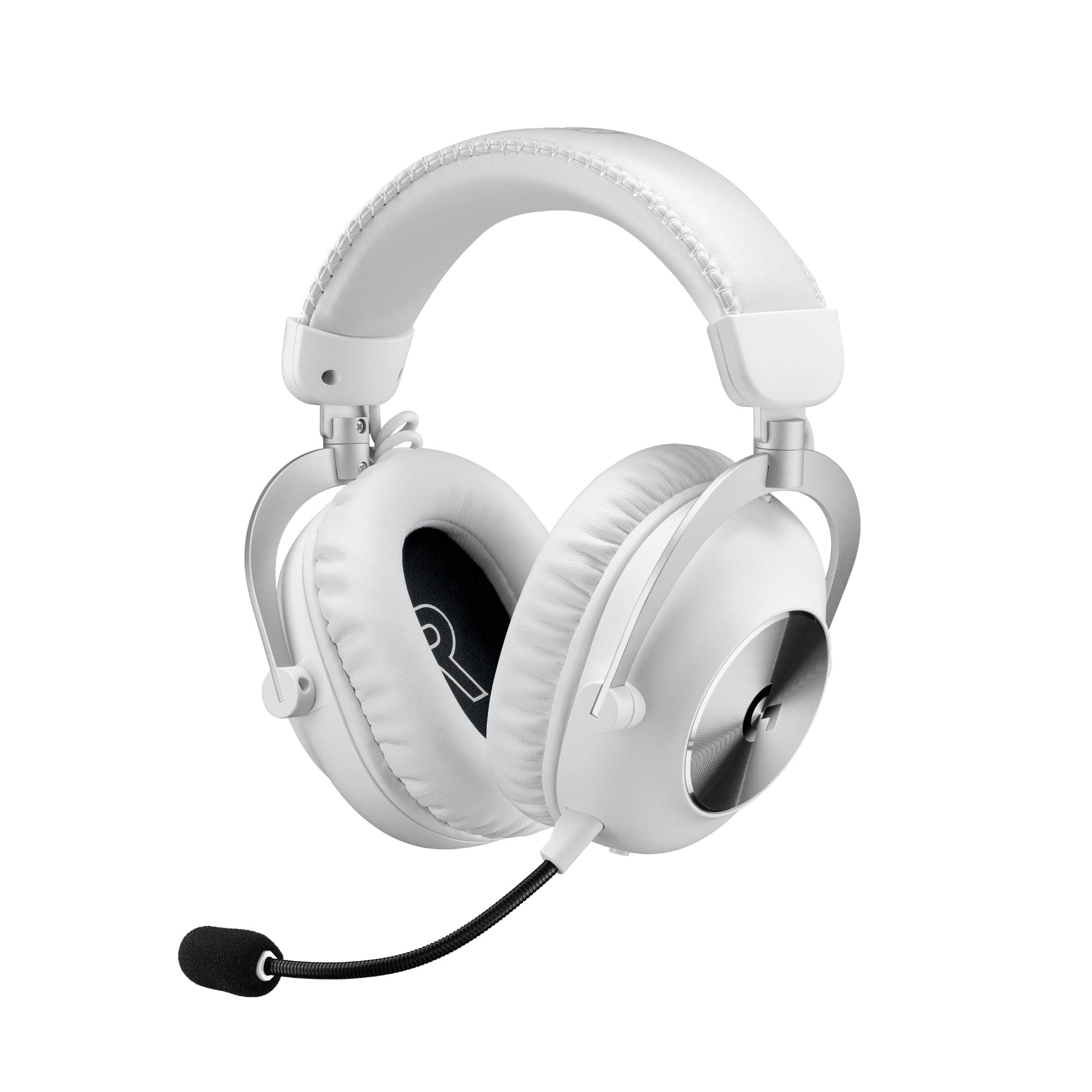 Logitech G PRO X 2 LIGHTSPEED Bluetooth Headset, Detachable Microphone, Graphene Speaker 50mm, DTS:X Headset 2.0—7.1 Surround, Bluetooth/USB/3.5mm Aux, PC, PS5, PS4, Nintendo Switch - White - Image 1