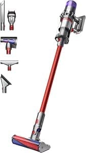 Dyson V11 Fluffy Cordless Vacuum Cleaner - 185 Airwatts, 60 Min Runtime, Anti-Tangle Technology, Hand Vacuum & Floor Vacuum