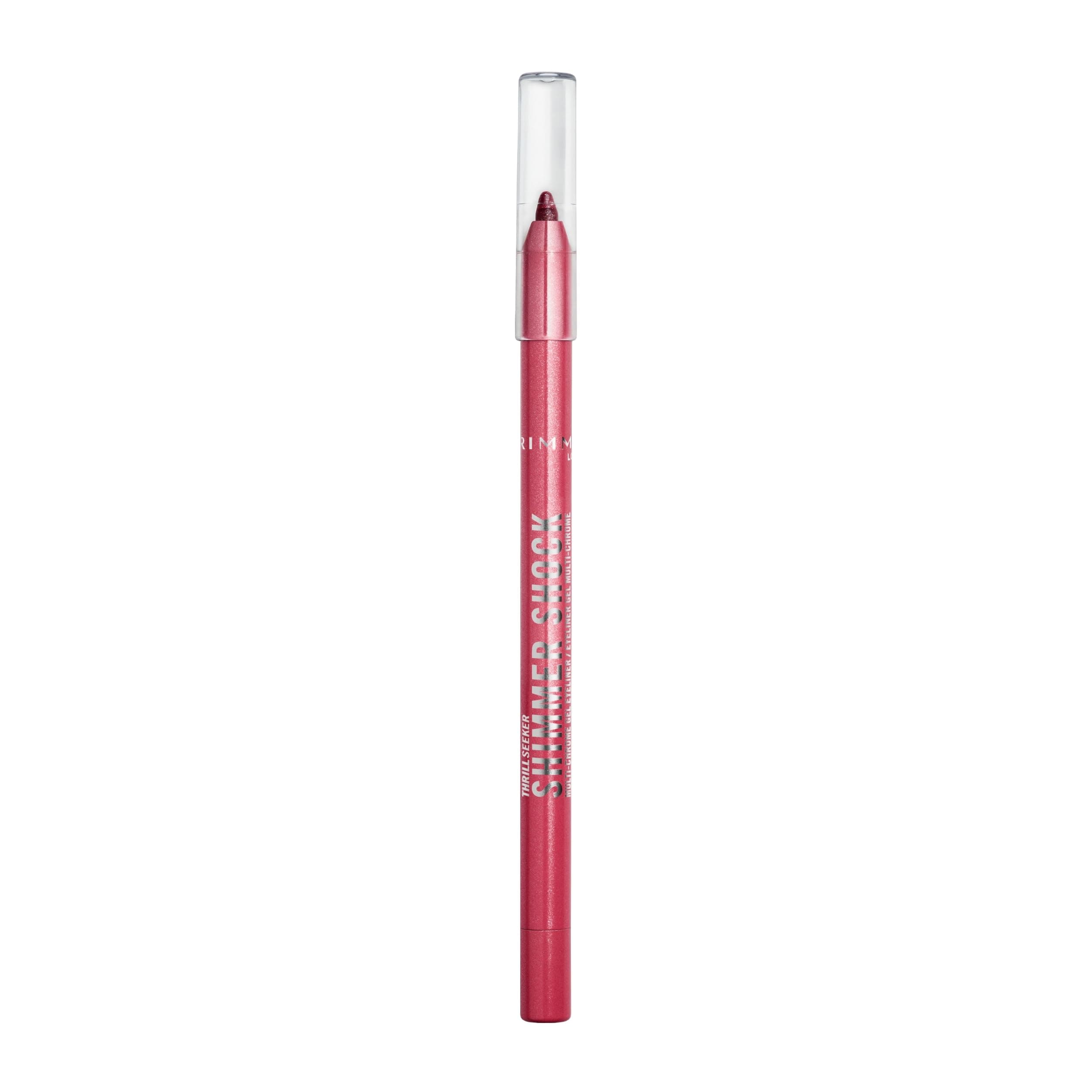 Rimmel Thrill Seeker Shimmer shock Crayon, Eyeliner, Eyeliner Gel Waterproof Multichrome, Crayon Liner, Couleur changeante irisée, Glisse sans effort, Ne coule pas, 1,2 g, 002 Blushberry Blast - Image 9