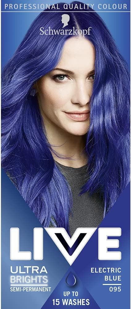 Schwarzkopf LIVE Color XXL Ultra Brights 95 Electric Blue - Image 1