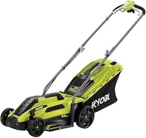 RYOBI Electric Lawnmower 1300W Cut 33cm RLM13E33S