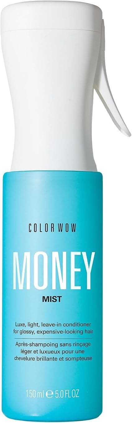 Color Wow Money Mist 150 ml – Moisturising Leave-In Cream, Heat Protection, Strengthens, Reduces Breakage, Anti-Frizz, Suitable for All Hair Types
