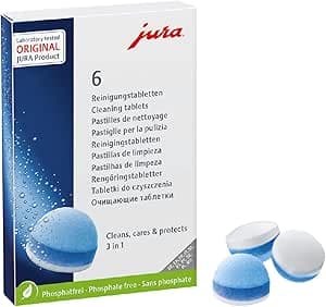 Jura 3-Phasen Reinigungstabletten | 6 Pieces