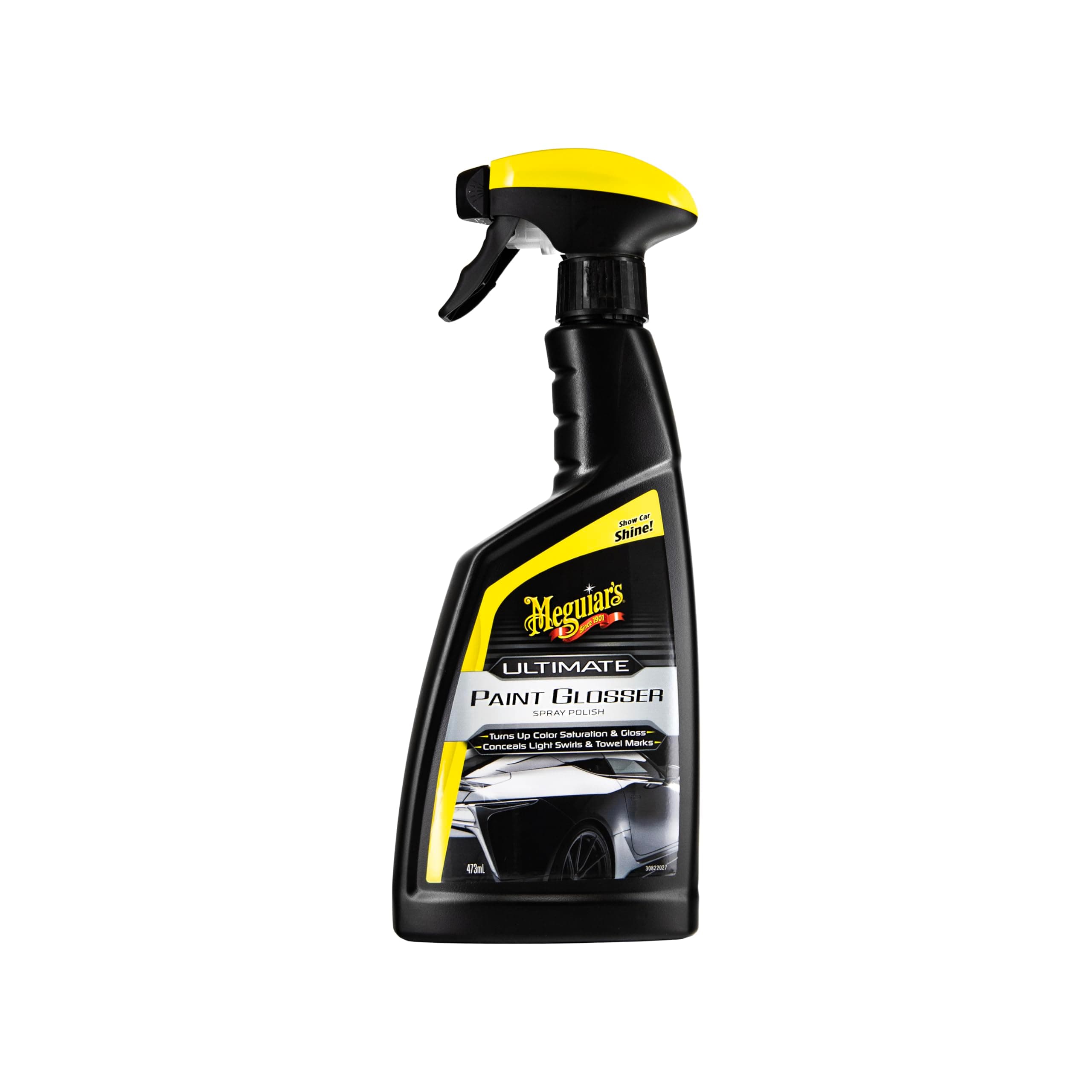 Meguiar's Meguiar's Ultimate 473 ml Brilliant Paint Effect Polish Spray Polish Gives An Incredibly Glossy Finish To Your Paint, Black
