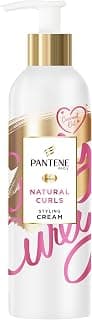 Pantene Curl Cream, Après-shampoing sans rinçage à l'huile de noix de coco, 235 ml, spray de protection thermique pour coiffage