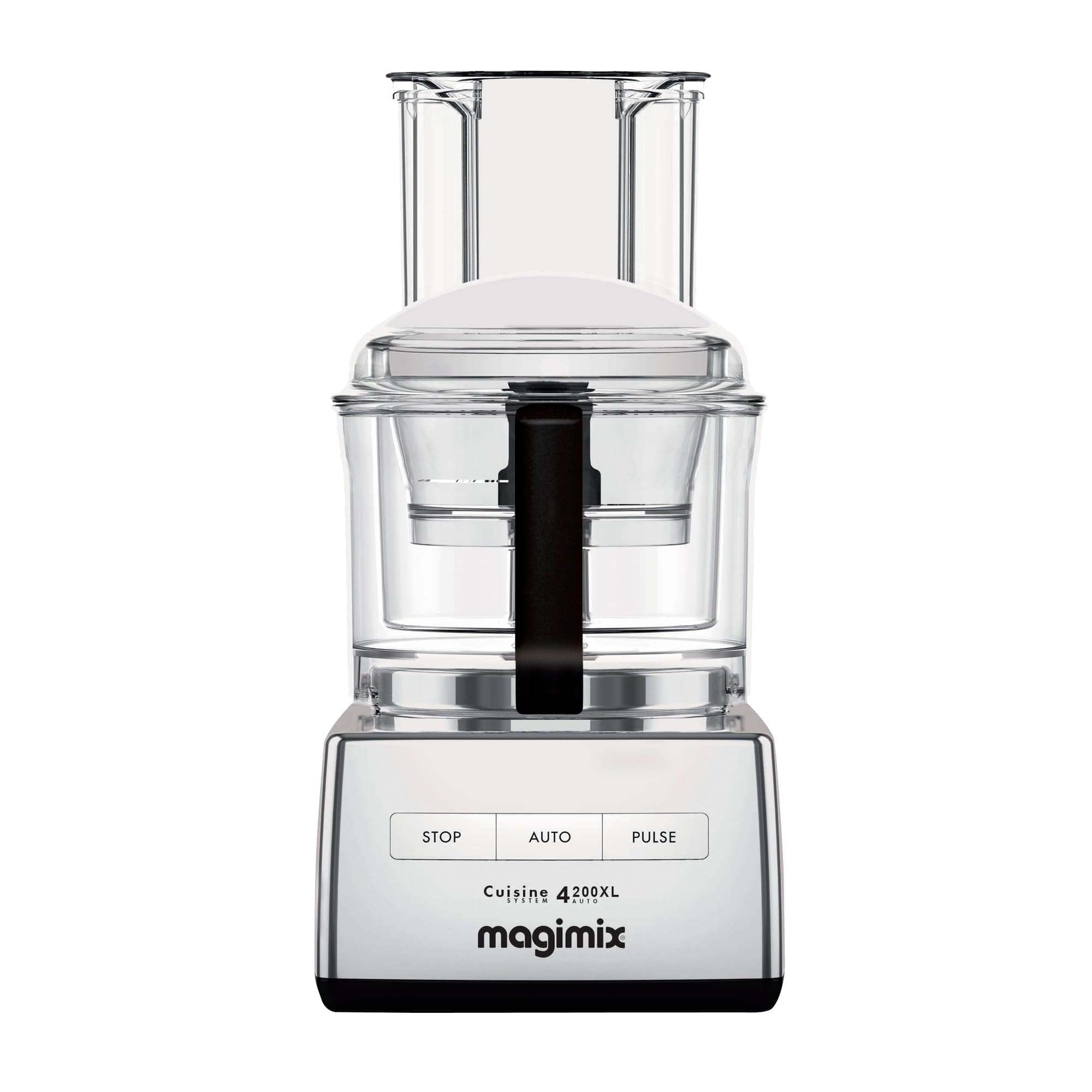 Magimix 3L CS 4200 XL Multifunction Food Processor - Chopper, Blender, Juicer, XL Bowl - Shiny Chrome