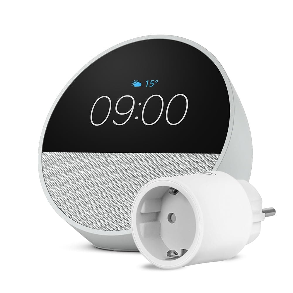 Amazon Echo Spot (Nouvelle génération) | + OSRAM SMART+ Prise intelligente avec Matter, Fonctionne avec Alexa - Kit de démarrage Maison connectée - Image 9