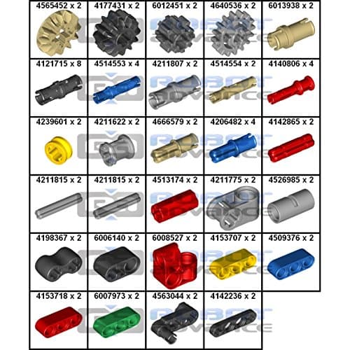 LEGO® Education 2000700 LEGO® Mindstorm® Education EV3 Replacement Teilset 1 - Image 2