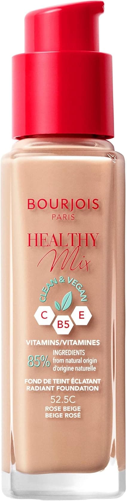 Bourjois - Healthy Mix Clean Foundation - 52.5 C Rose Beige