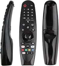 Télécommande pour LG Smart TV Universelle, Magic Remote AN-MR20GA /19BA/18BA/650A/AKB75855501, Télécommande Compatible avec LG, HD, LCD, LED, HDTV, UHD, OLED, 3D, 4K (NO Fonction Vocale e Pointeur)