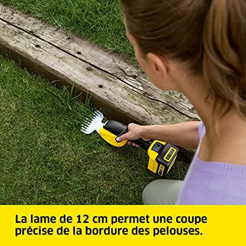Kärcher 18 V Cordless Plant Sculptor GSH 18-20, 2 in 1: 12 cm Blade for Sculpting & 20 cm Pruning Blade, Power: max. 450-650 m, Requires Kärcher 18 V Battery, Not Included - Image 5