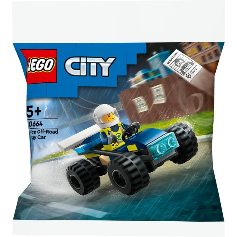 Lego City Passenger Airplane 60367 & Police All-Terrain Buggy 30664 - Image 6
