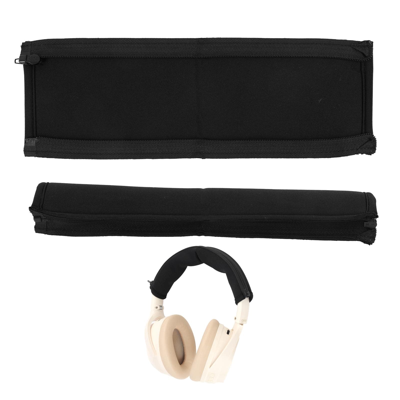 Padded Headband Cover for Sony Headphones - Compatible with MDR1A, MDR-1ADAC, MDR-1ABT, MDR-1AM2, MDR1RNC and Other Models - Comfort and Durability (Black)