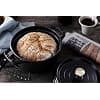STAUB Enamelled Cast Iron Casserole Dish with Lid, Suitable for All Heat Sources Including Induction, 2 to 3 People, Round, 22 cm, 2.60 L, 4.7 kg, Matte Black - Image 7