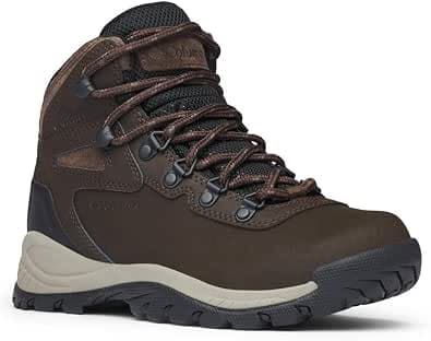 Columbia Women's Newton Ridge Plus Amplifier Waterproof Hiking Shoe, Cordovan Crown Jewel 2024, 38.5 EU