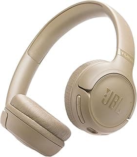 Tune 530 BT Wireless Headphones, Lightweight and Comfortable, Bluetooth 6.0, Battery Life up to 76 Hours, Fast Charging, JBL Pure Bass Sound, Google Fast Pair, Microsoft Swift Pair, Mocha Mousse