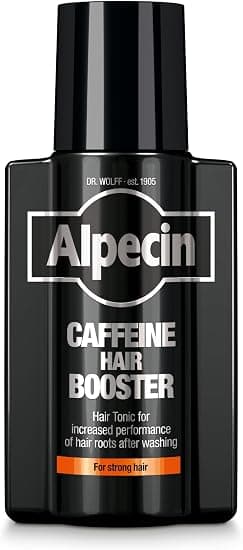 Alpecin Coffein Hair Booster - 1 x 200 ml - Hair Toner to Increase Hair Root Performance After Washing - Image 1