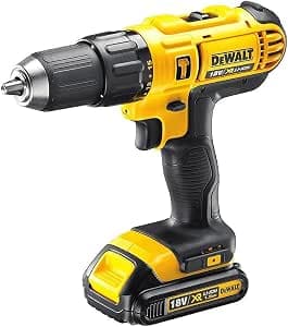 DeWalt Hammer Screwdriver DCD776C2-QW, Black/Yellow          [Energy Class A]