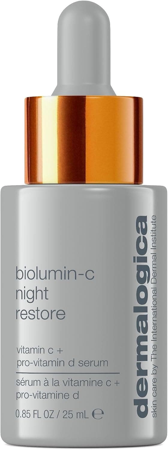Dermalogica Biolumin-C Night Restore 25 ml - Radiance Night Serum with Vitamin C and Peptides. Regenerates and brightens complexion during sleep - Image 1
